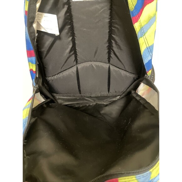 LL Bean Kids Junior Book Bag Backpack Multicolor School Reflective strip - Picture 11 of 11